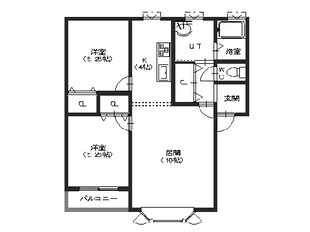 ハイツ昴の物件間取画像